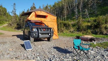 Wild Coast customer camping photo
