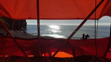 Wild Coast customer camping photo