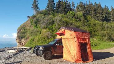 Wild Coast customer camping photo