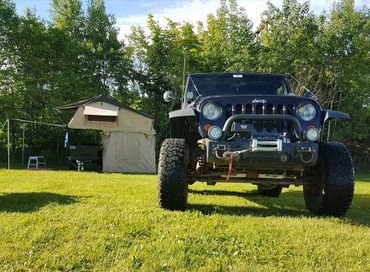 Wild Coast customer camping photo
