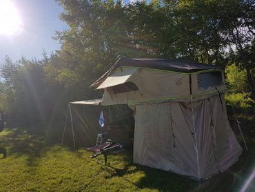 Wild Coast customer camping photo
