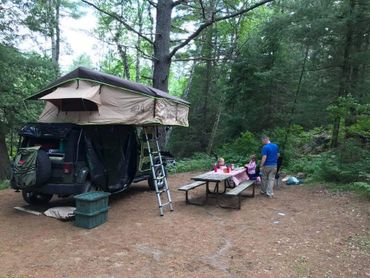 Wild Coast customer camping photo