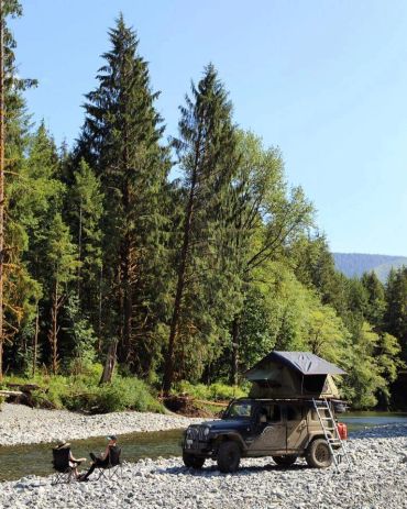 Wild Coast customer camping photo