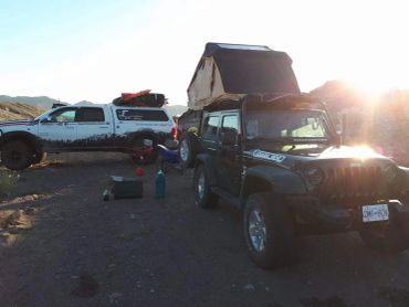 Wild Coast customer camping photo