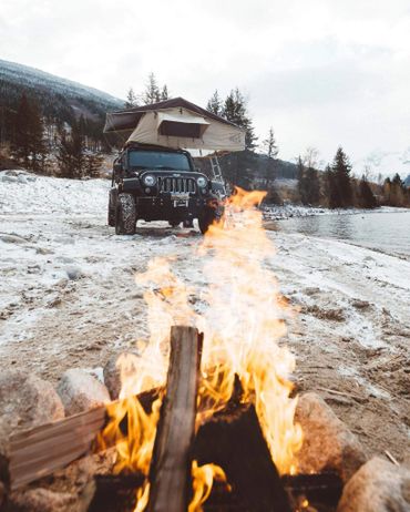 Wild Coast customer camping photo