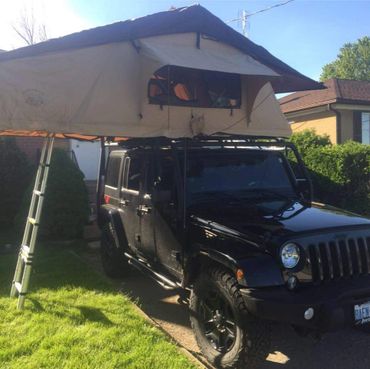 Wild Coast customer camping photo