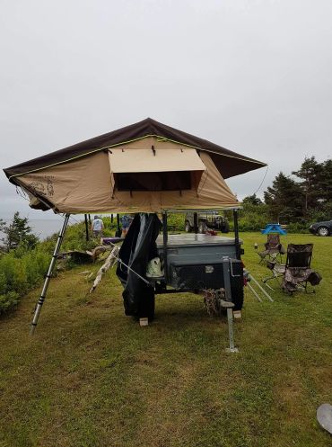 Wild Coast customer camping photo