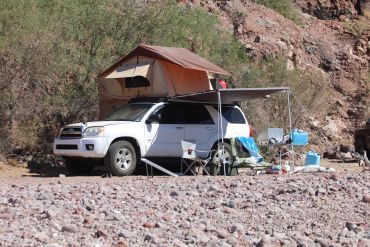 Wild Coast customer camping photo