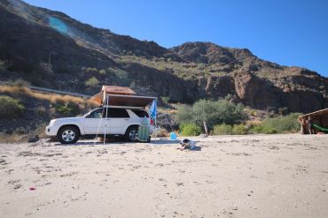 Wild Coast customer camping photo