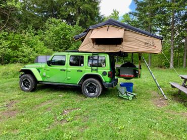 Wild Coast customer camping photo