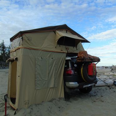 Wild Coast customer camping photo