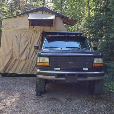 Wild Coast customer camping photo