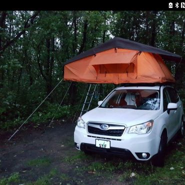 Wild Coast customer camping photo