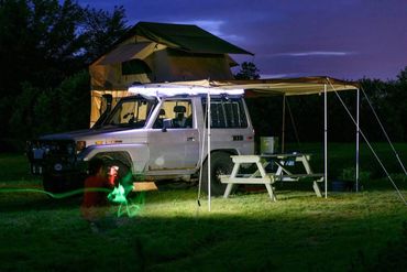 Wild Coast customer camping photo