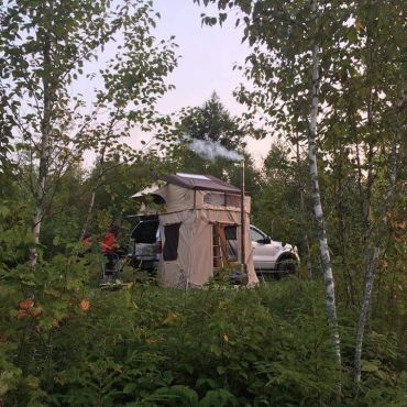 Wild Coast customer camping photo