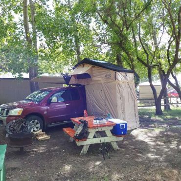Wild Coast customer camping photo