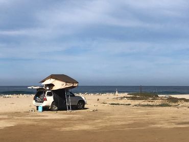 Wild Coast customer camping photo