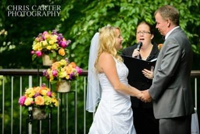 Ceremony photo by Chris Carter Photography.