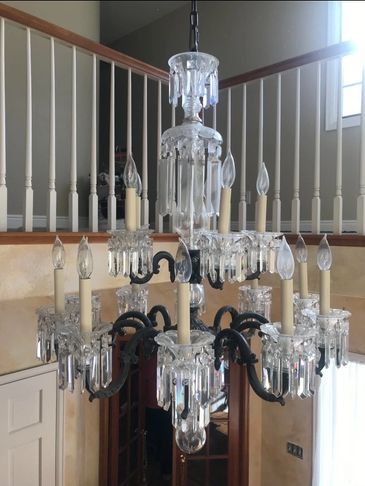  Select Window Cleaning USA, Nick, Before, Dirty Chandelier 