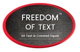 Freedom of Text