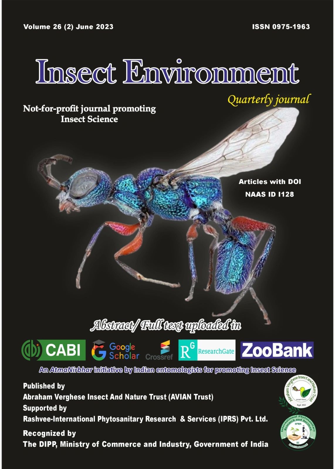 Insect Environment: A Trend-setter in Insect Journalism