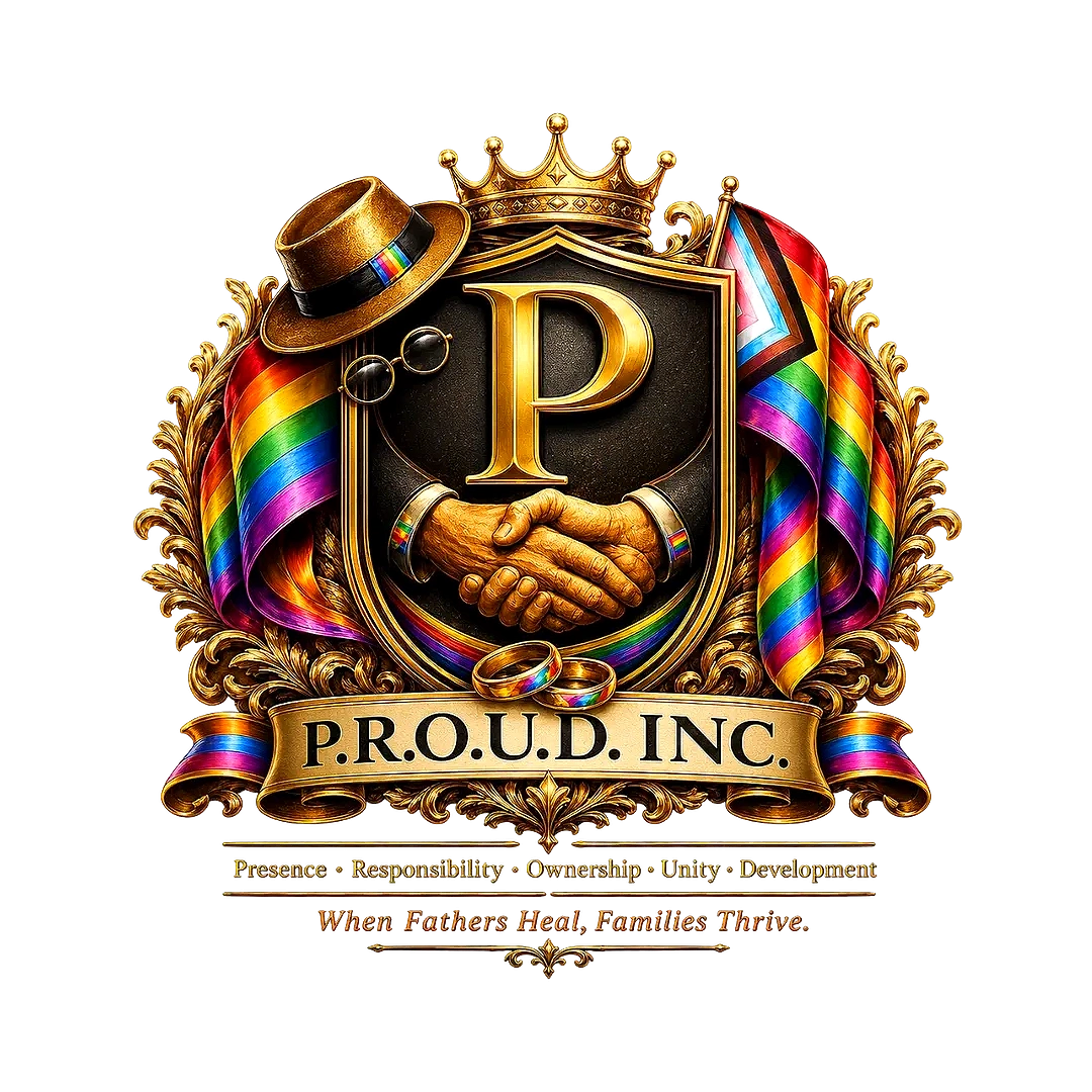 P.R.O.U.D. INC. LOGO