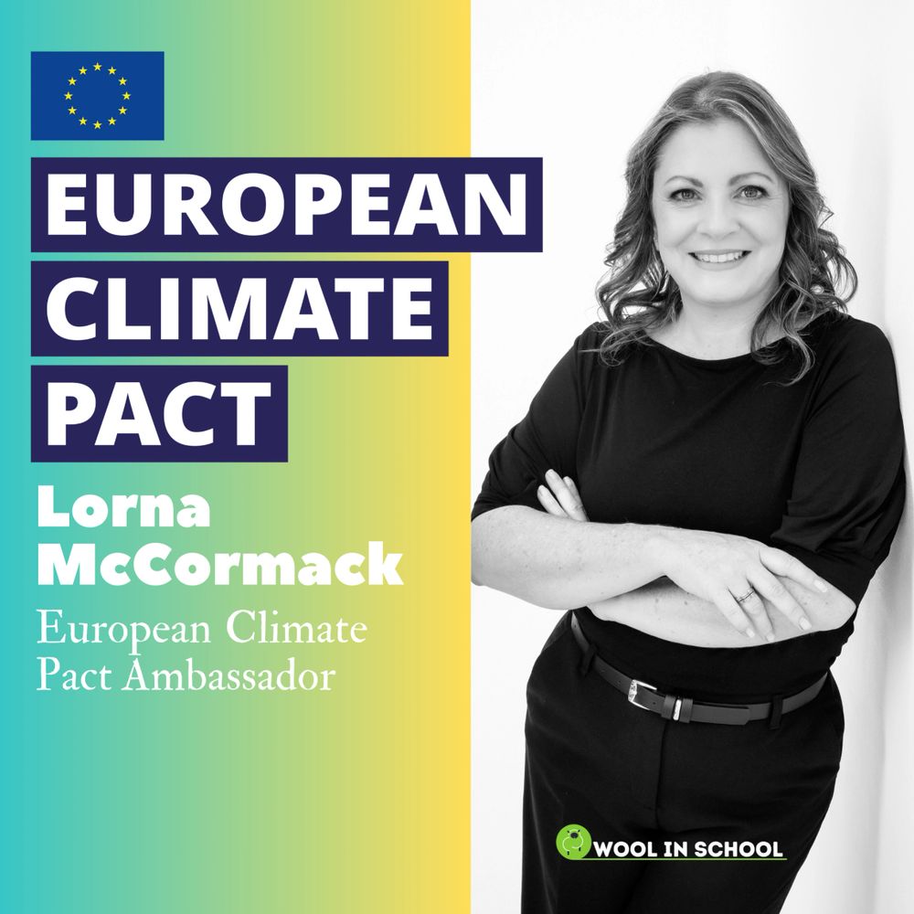 Lorna McCormack, European Climate Pact Ambassador, promoting climate action.
