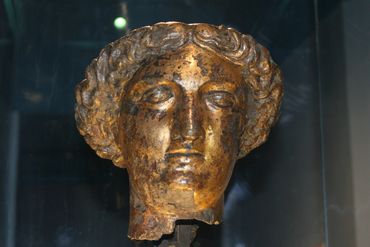 Head of Sulis Minerva at the Roman Baths, Bath 