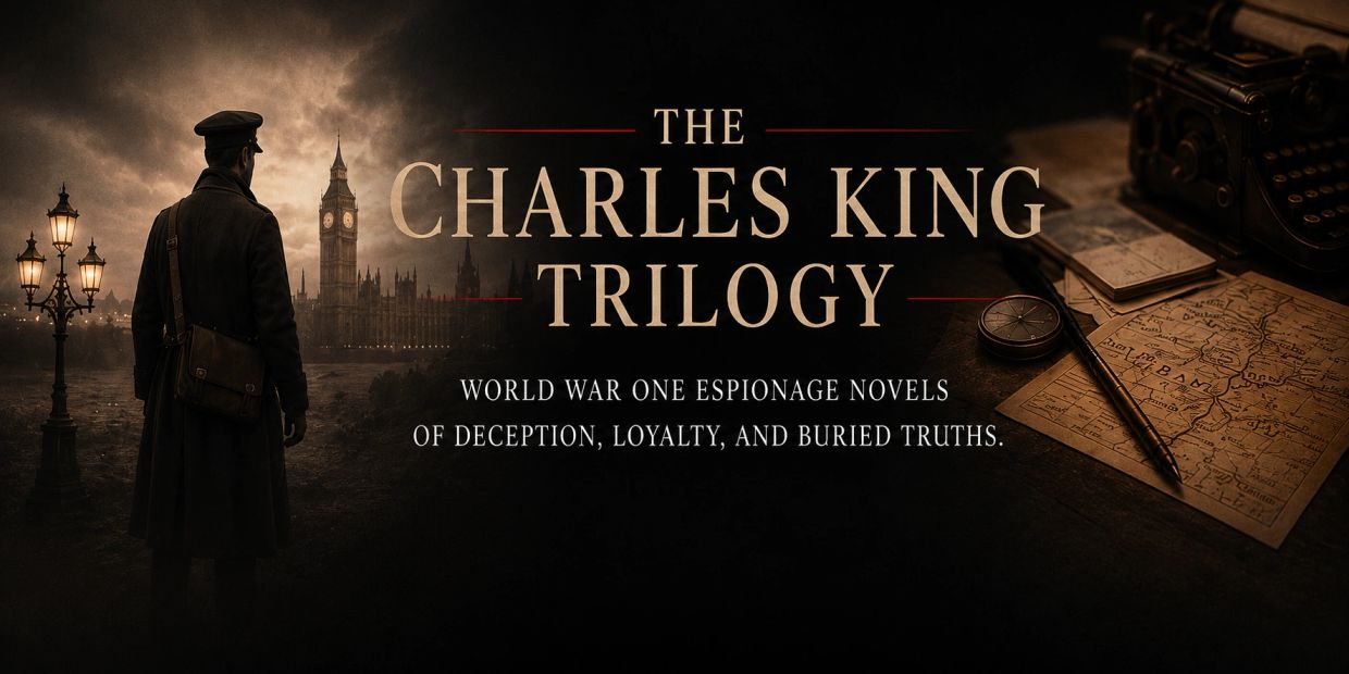 The Charles King Trilogy: World War One espionage novels.