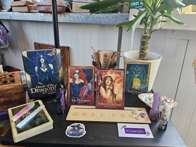 Dragon fae orcale cards and 3 card draw in the shop