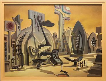 Franz Jozef Surrealist Painting