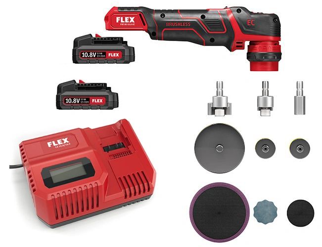 Flex PXE 80 12-EC Kit Flex Cordless Mini Polisher