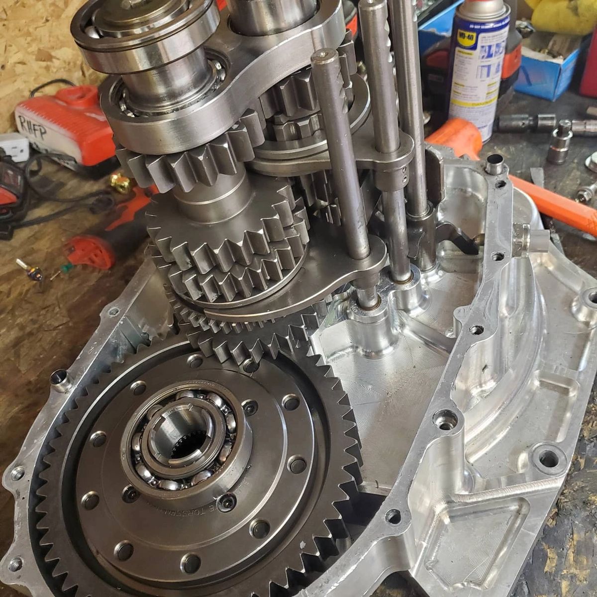 K Series 14 HD Set With Cuff, Final Drive and Billet Fork Full Race