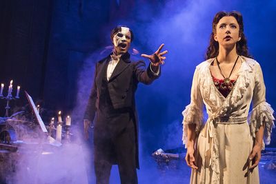 Phantom of the Opera; Broadway Sacramento; Derrick Davis; Katie Travis