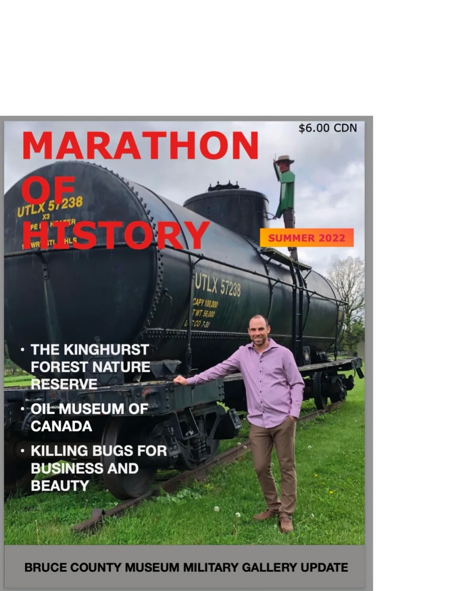 1 year mail subscription to Marathon of History Magazine
