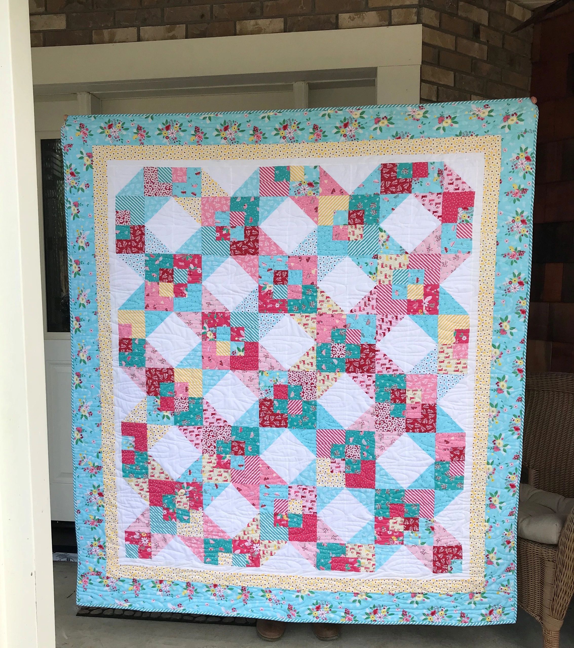 Chicken Dance Quilt Along Week 1 Cut it Out