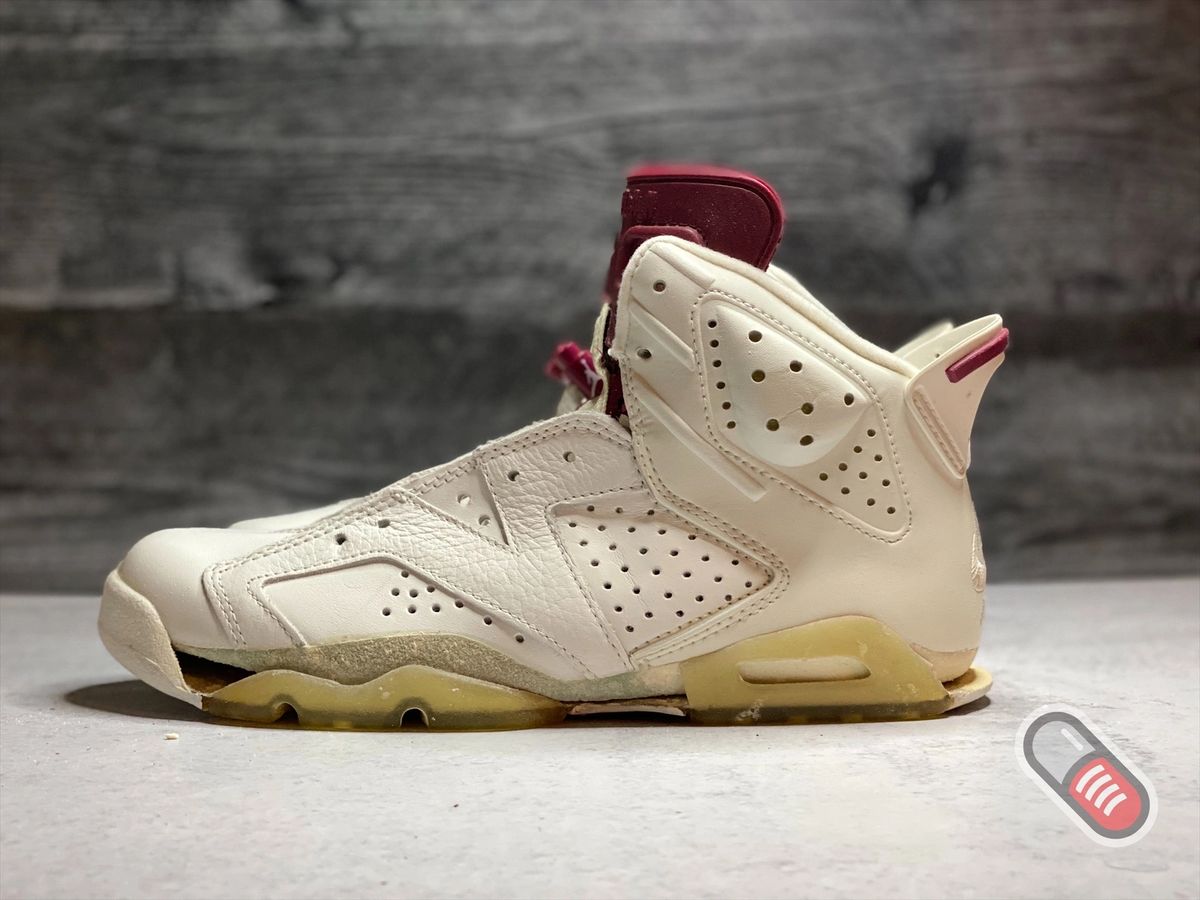 1991 Air Jordan 6 OG Maroon size 7