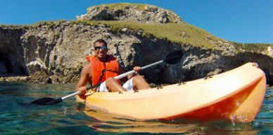 Actividades en Islas Marietas, Realiza paseo en Kayaks en Marietas