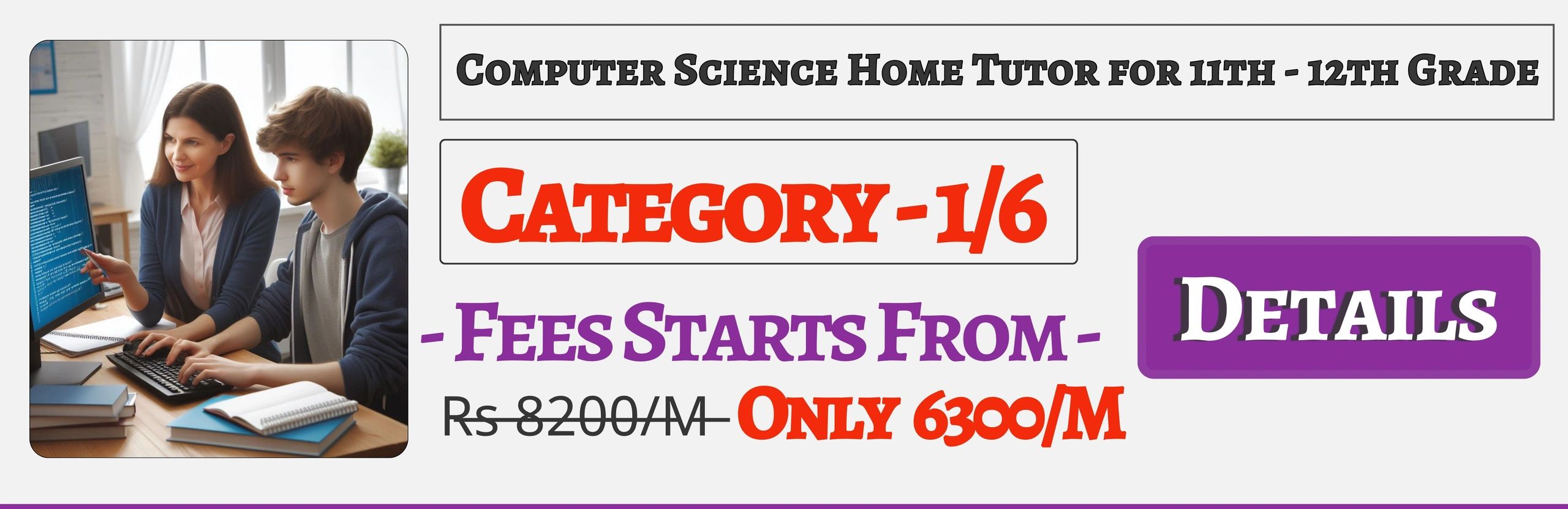 Book Best Nearby Computer Science Home Tuition Tutors For 11th & 12th In Jaipur , Fees Only 6300/M