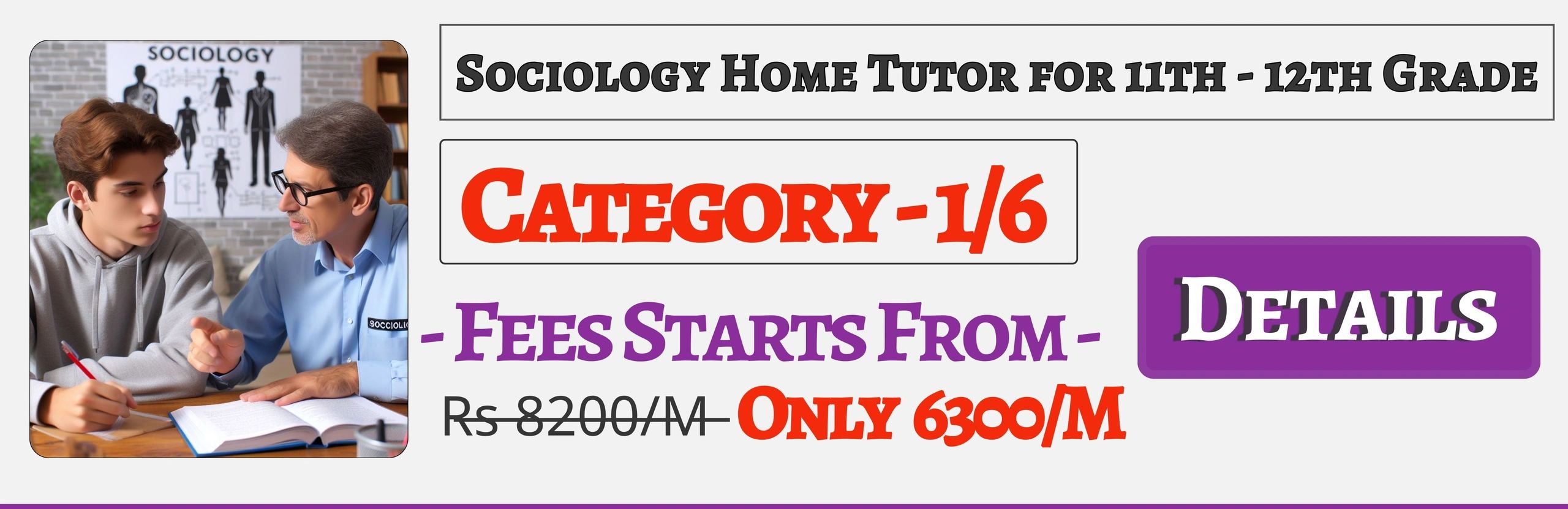 Book Best Nearby Sociology Home Tuition Tutors For 11th & 12th In Jaipur , Fees Only 6300/M