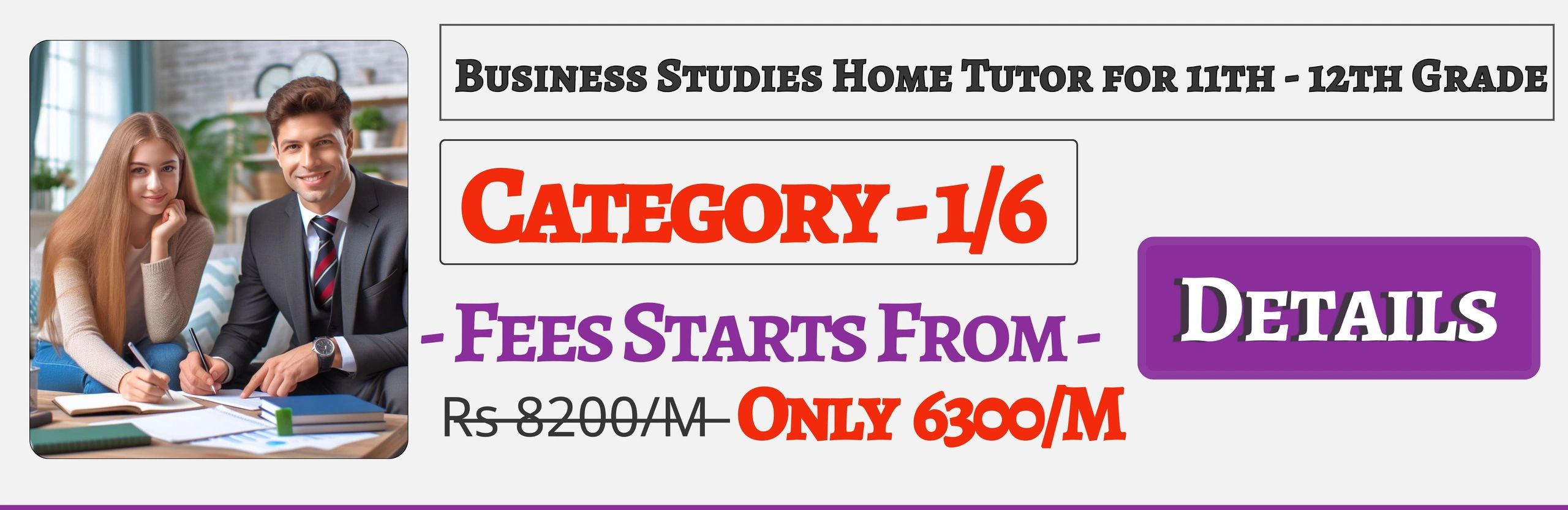 Book Best Nearby Business Studies Home Tuition Tutors For 11th & 12th Jaipur ,Fees Only 6300/M
