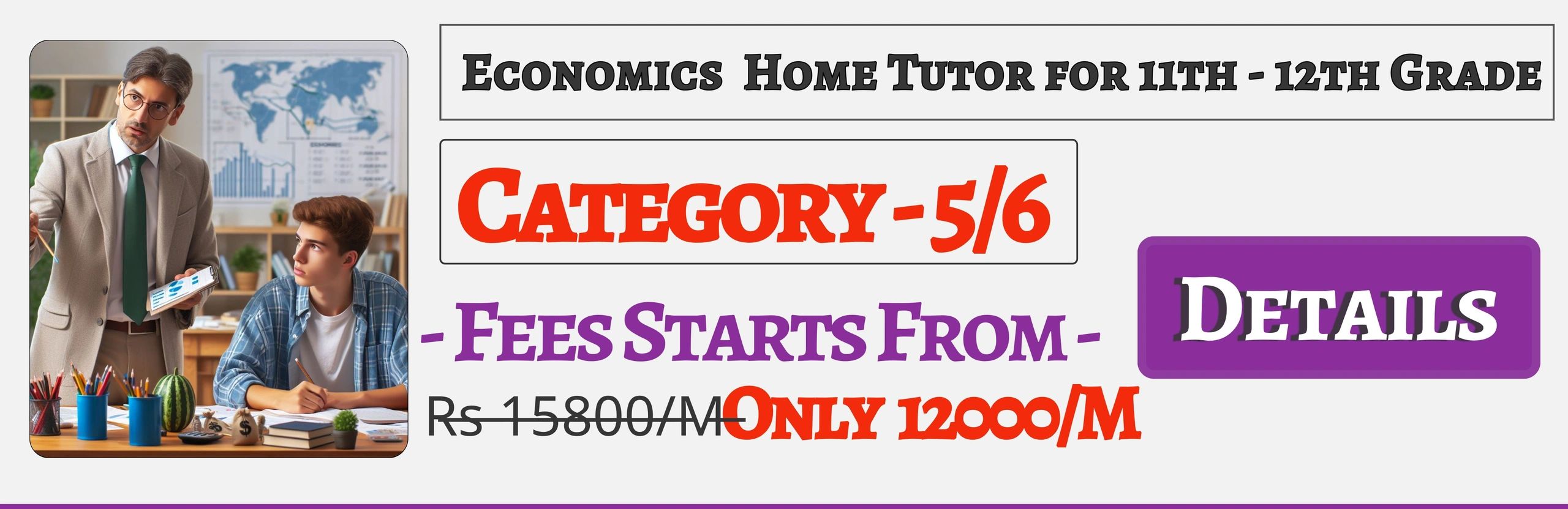 Book Best Nearby Economics Home Tuition Tutors For 11th & 12th Jaipur ,Fees Only 12000/M