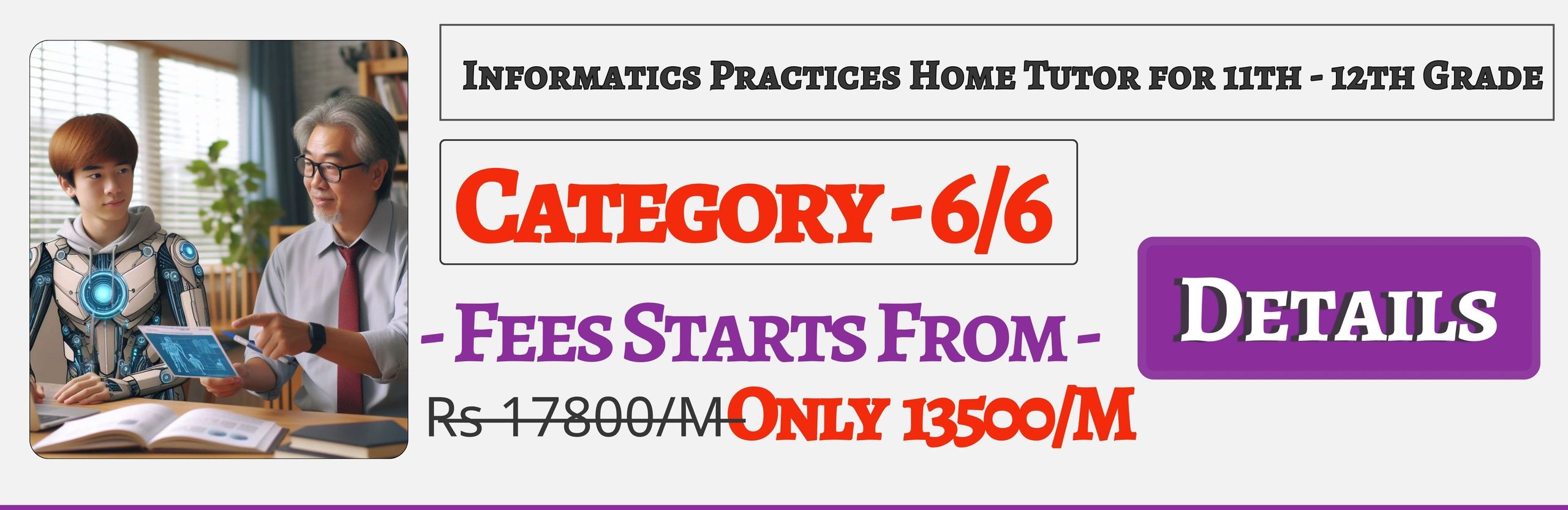Book Best Nearby Informatics Practices Home Tuition Tutors For 11th & 12th Jaipur ,Fees Only 13500/M