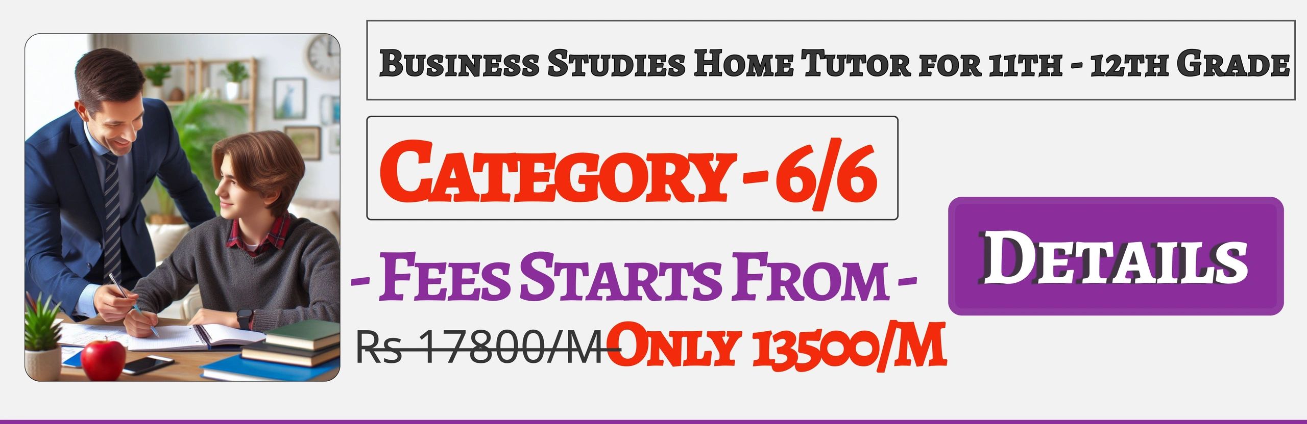 Book Best Nearby Business Studies Home Tuition Tutors For 11th & 12th Jaipur ,Fees Only 13500/M