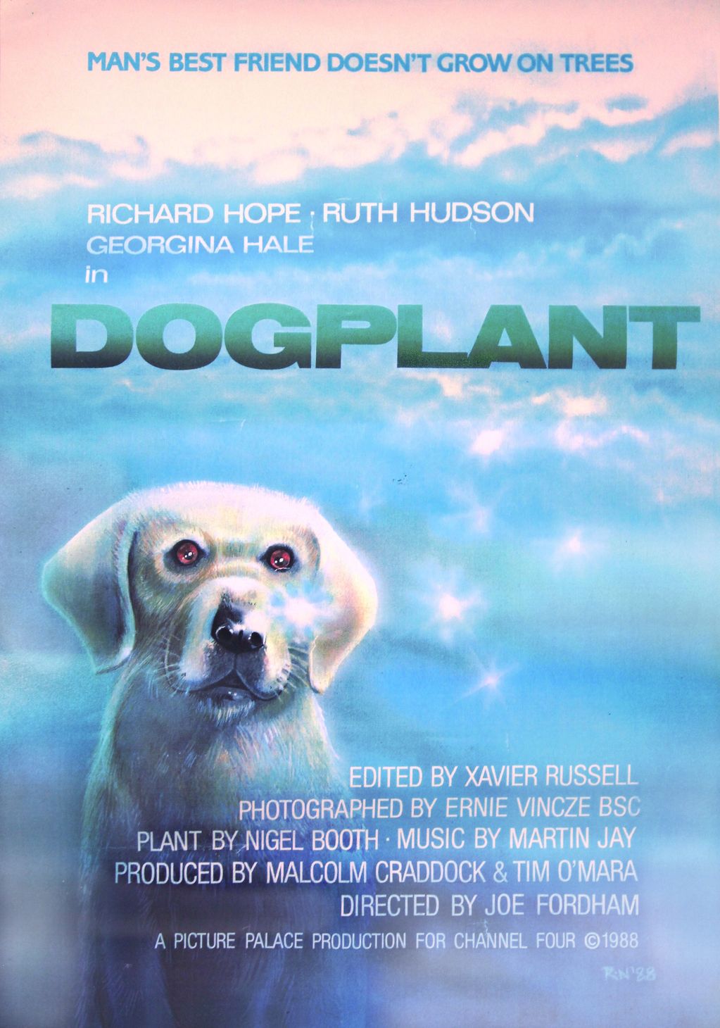 Dogplant poster by Richard Nye.