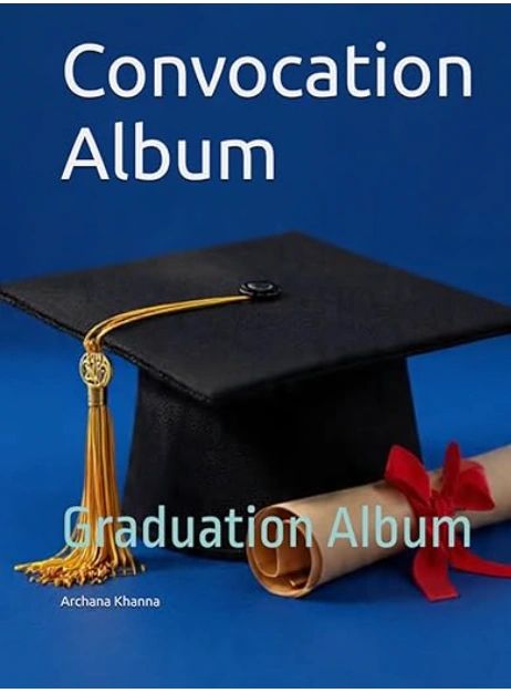 Student's Graduation Album
Colour - Technical Blue
80 Sheets in Album
Store about your Institution, 