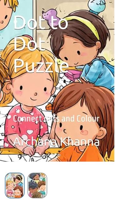 https://a.co/d/0g3qsvgp
Dot to Dot Puzzle Book for children.
A Puzzle? Connect to Reveal & Colour.
5