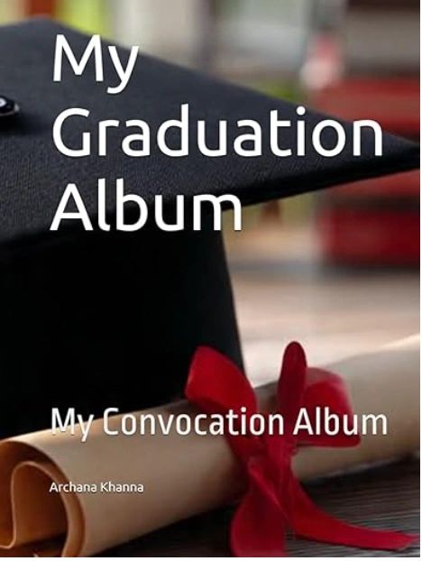 Student's Graduation Album
Colour - White & Grey
80 Sheets in Album
Store your Institution, Teachers