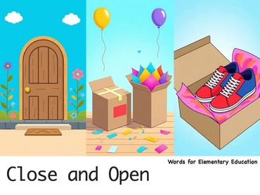 Close and open words