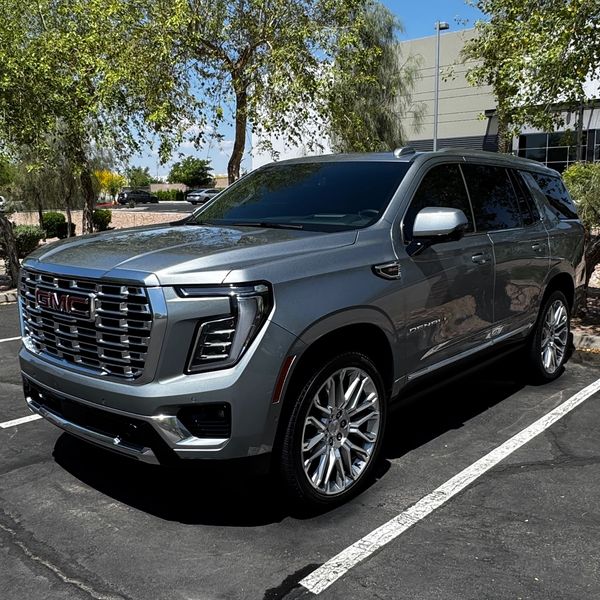 After  a mobile detail on a grey suv after a touchless mobile detail in Phoenix. AZ